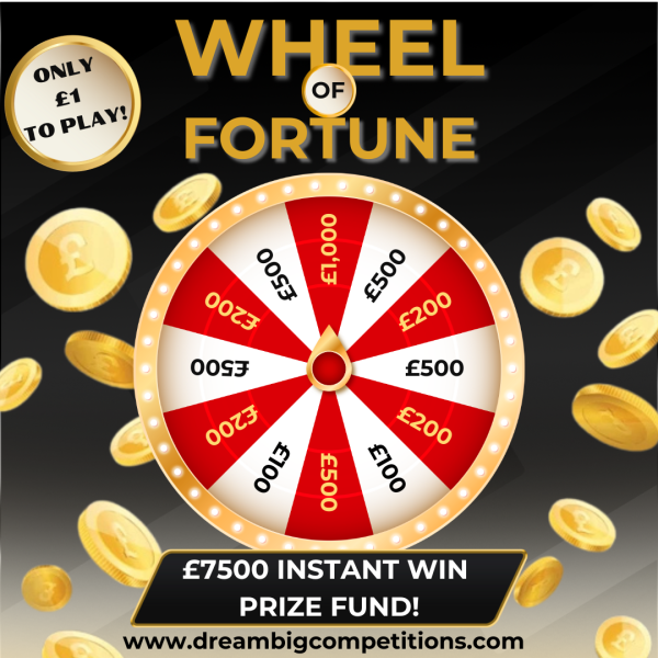 £7500 WHEEL OF FORTUNE